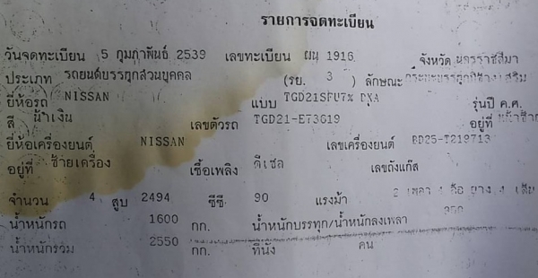 NISSAN BIG M SINGLE 2.5 MT BD25 ปี 39 จอโค้ง เครื่องฝาแดง รถสวยสภาพดีสุดๆพร้อมใช้งาน เครื่องแห้งแรงดีเดิมๆ ภายในเก๋งคอนโซลครบพร้อม แอร์เย็น พวงมาลัยธรรมดา กระบะไม่มีผุกร่อน ช่วงล่างคัชซีสวยไม่ผุ ยางสภาพดี 4 เส้นประมาณ 70\% พร้อมใช้งาน เอกสารทะเบียนภาษีเต็ม NISSAN BIG M SINGLE 2.5 MT BD25 ปี 39 จอโค้ง เครื่องฝาแดง รถสวยสภาพดีสุดๆพร้อมใช้งาน เครื่องแห้งแรงดีเดิมๆ ภายในเก๋งคอนโซลครบพร้อม แอร์เย็น พวงมาลัยธรรมดา กระบะไม่มีผุกร่อน ช่วงล่างคัชซีสวยไม่ผุ ยางสภาพดี 4 เส้นประมาณ 70\% พร้อมใช้งาน เอกสารทะเบียนภาษีเต็ม