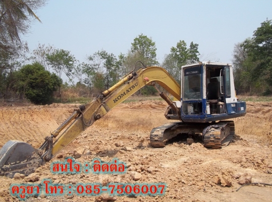 รถแมคโคร ยี่ห้อ โคมัสสุ PC 60-5