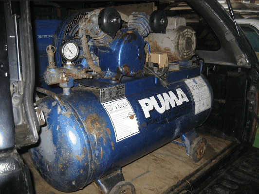 ขายปั้มลม PUMA ถังขนาด 92 ลิตร