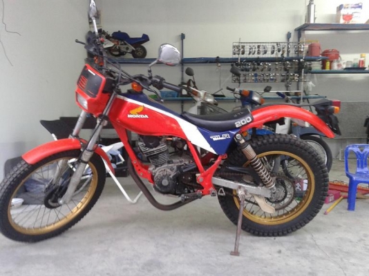 ขาย Honda TLR 200 สภาพดีวิ่งน้อยมากๆ ราคา32000บาท