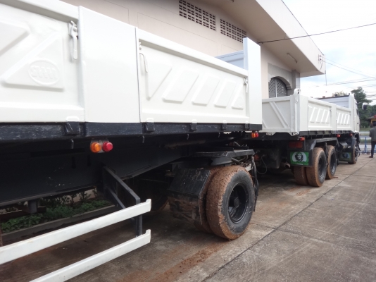 ขายด่วน   รถสิบล้อดัมพ์พ่วง  แม่-ลูก  HINO  MEGA  320 ปี 48  กระบะสามมิตร  พร้อมใช้งาน   เอกสารพร้อม