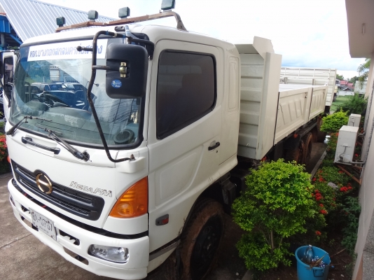 ขายด่วน   รถสิบล้อดัมพ์พ่วง  แม่-ลูก  HINO  MEGA  320 ปี 48  กระบะสามมิตร  พร้อมใช้งาน   เอกสารพร้อม