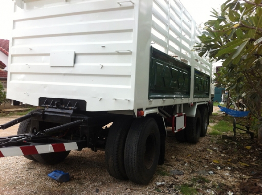 ฝากขายลูกพ่วง 3 เพลาแท้ ไม่ดัมพ์ ยาว 7 เมตร ปี 50