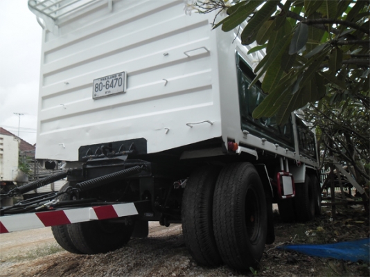 ฝากขายลูกพ่วง 3 เพลาแท้ ไม่ดัมพ์ ยาว 7 เมตร ปี 50