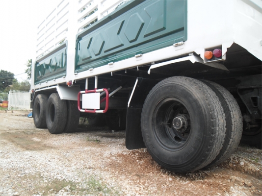 ฝากขายลูกพ่วง 3 เพลาแท้ ไม่ดัมพ์ ยาว 7 เมตร ปี 50