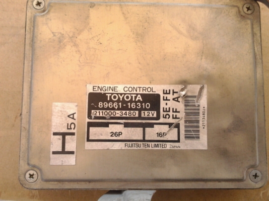 ขายกล่องECU TOYOTA 5E-FE(AT)