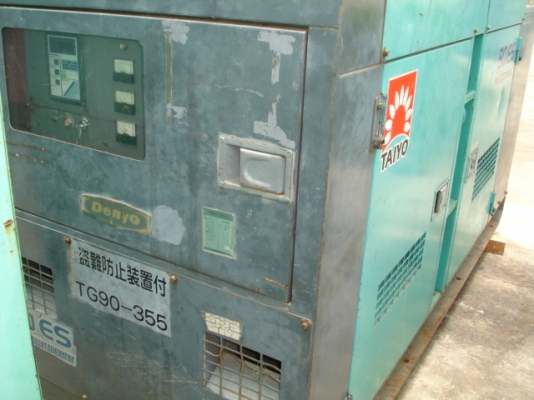 DENYO เซ็ตนอก DCA-90ESH เครื่อง  Hino JO8C สวย ๆ ขายถูก