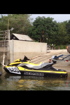 ขายด่วนSeadoo rxt255as(มีโช็ค)ใช้งานไปแค่61ชม.ราคา350000บาทเรือพร้อมใช้งาน โทร0818078080เรืออยู่สมุทรสงคราม