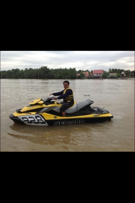 ขายด่วนSeadoo rxt255as(มีโช็ค)ใช้งานไปแค่61ชม.ราคา350000บาทเรือพร้อมใช้งาน โทร0818078080เรืออยู่สมุทรสงคราม