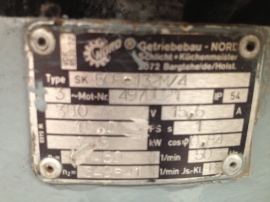 ขายถังสแตนเลส(เกรด 316) พร้อมใบกวน ขนาด 5,300ลิตร มอเตอร์ขับ ของเยอร์มัน พร้อมใช้งาน