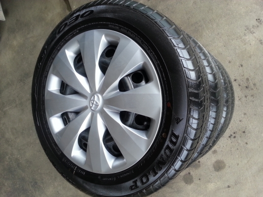 ขายล้อกระทะพร้อมยาง ถอดจากวิออส2013 ป้ายแดง วิ่งยังไม่ถึง100โล ขายล้อกระทะพร้อมยาง ถอดจากวิออส2013 ป้ายแดง วิ่งยังไม่ถึง100โล