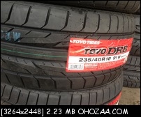 ขายยางใหม่TOYO 235/40/18 DRB นุ่มเงียบ ราคาถูกๆ