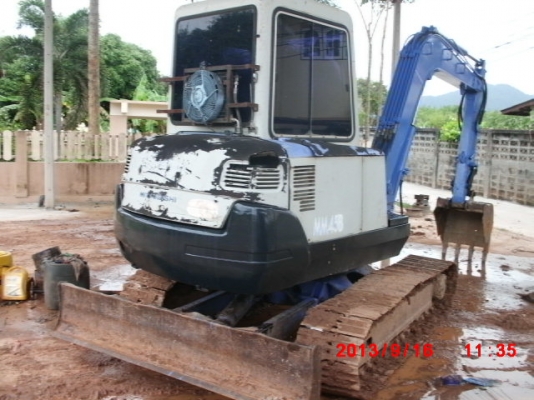 ขายรถขุดมิตซูบิชิ MM45B พร้อมใช้งาน