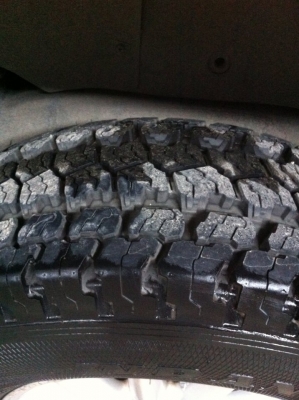 ขายแมก+ยาง Goodyear  wrangler 31/10.5/15 ปี11