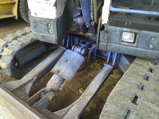 ขายแบคโฮ มิตซูmm55srสภาพเก่านอก