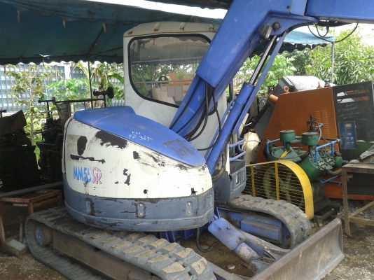 ขายแบคโฮ มิตซูmm55srสภาพเก่านอก