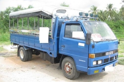 ขาย NKR 110 หกล้อโดยสาร ยาว 4.3 m จดปี 36 พร้อมใช้ โทร 088-4501277