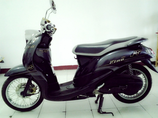 Yamaha fino ปี56 สีเทา-ดำ รถวิ่งน้อยมาก สภาพดี