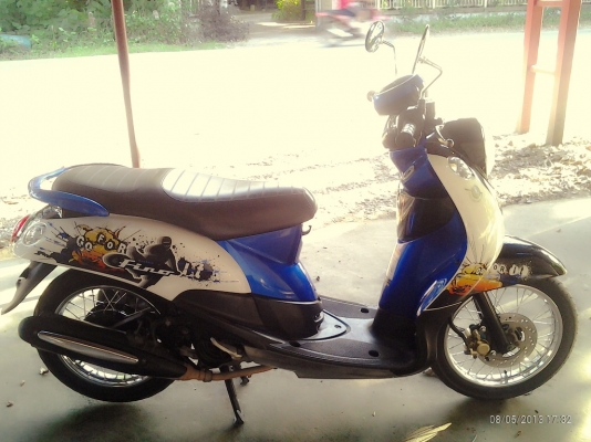 Yamaha fino ปี53 สีน้ำเงิน-ขาว-ดำ สภาพดี ราคาสบายกระเป๋า Yamaha fino ปี53 สีน้ำเงิน-ขาว-ดำ สภาพดี ราคาสบายกระเป๋า