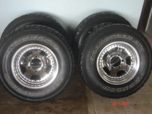 ล้อแม็กญี่ปุ่นแท้15ยาง30 4x4