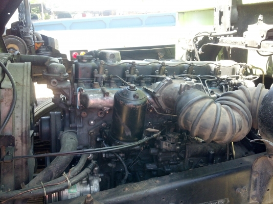ขายสิบล้อเพลาเดียว ไม่ดัมพ์ คอกเหล็ก MITSUBISHI FUSO FN517