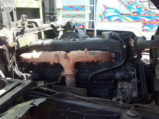 ขายสิบล้อเพลาเดียว ไม่ดัมพ์ คอกเหล็ก MITSUBISHI FUSO FN517
