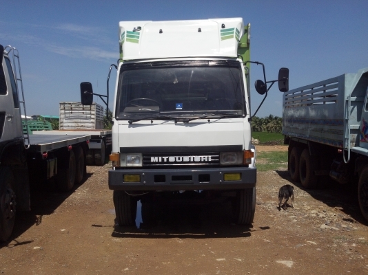 ขายสิบล้อเพลาเดียว ไม่ดัมพ์ คอกเหล็ก MITSUBISHI FUSO FN517