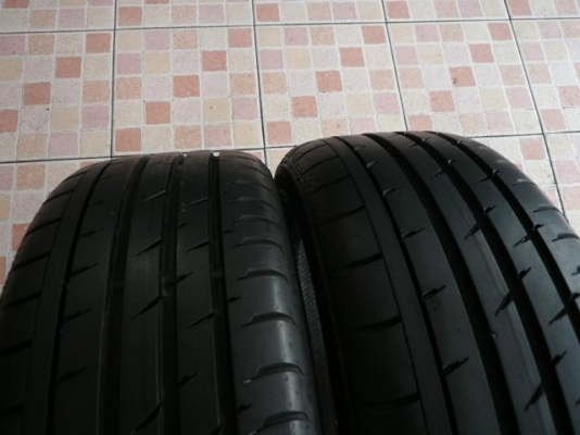 ขายยาง CONTINENTAL CONTACT3 205-45-17 ปี11 งามๆ (1คู่)