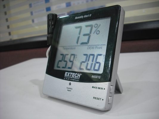 เครื่องเตือน อุณหภูมิ+ความชื่นHumidity Alert II