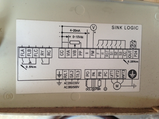 ขาย Inverter 2 HP. 380 V Toshiba สภาพสวยพร้อมใช้งาน มี2 ตัวครับ