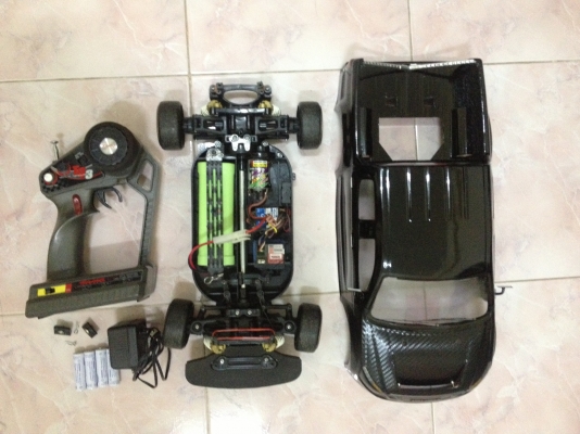 ขายรถบังคับดริฟแต่ง รุ่นTT01 รีโมทTQ3 พร้อมเล่นราคา2500บาท