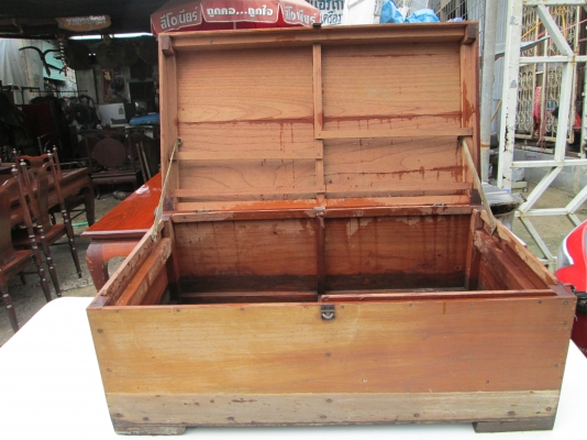 ขายหีบไม้สักโบรณ ขายหีบไม้สักโบรณ