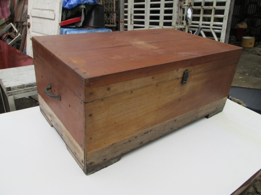 ขายหีบไม้สักโบรณ