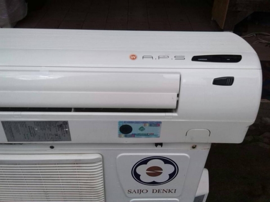 **** ขายแอร์ SAIJO DENKI 9000 BTU ตัวTop  สภาพสวย ****