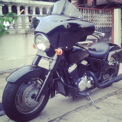 steed 400 แต่งเป็น HD street glide สพม.แท้คับ