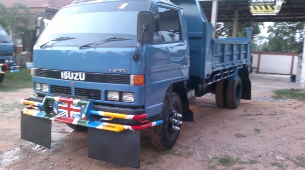 ขาย!!!!! เสี่ยสั่งลุย ISUZU NPR 115hp ดั้ม แอร์ เพาวเวอร์ เฟืองท้าย F สีใหม่ เครื่องดี ปั้มเช็คใหม่ คัสซีสวย  ขายด่วน!!! เจ้าของขายเอง