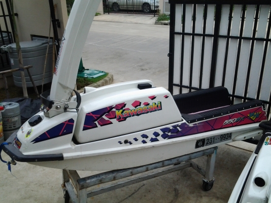 ขายเรือยืนkawasaki550มีสองลำ ขายเรือยืนkawasaki550มีสองลำ
