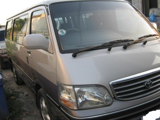 รถตู้คัสตอม ปี 2001 ตาเพชรตัวยาว เครื่องเบนซินเดิม ทะเบียนสวยมา่ก 666 แก๊สหัวฉีดใหม่เอี่ยอมลงเล่มแล้ว สีน้ำตาลทูโทน เดิมๆ