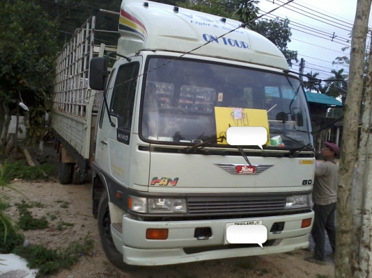 ขายรถ 6 ล้อรั้ว HINO GD 165 แรงม้า คัสซี GD3WLLA-10109 เครื่อง WO6E 165 แรงม้า กระบะยาว 7 เมตร ราคา 720000