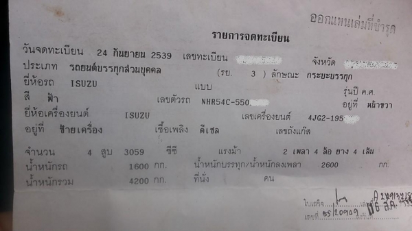 ***ขายแล้วครับขอบคุณ Truck2handขาย 4ล้อกลาง สวยๆทะเบียนไม่ติดเวลา ISUZU NHR54C เครื่อง4JG2 90HP 3059CC แห้งแรงไม่เยิ้ม ช่วงล่างคัสซีสวยเดิมๆโรงงานไม่ผุไม่ดาม หัวบางสีสวยภายในสวย แอร์ พ.พาวเวอร์ คอนโซลครบ กระบะเหล็กพื้นสวยข้างดีไม่ผุ พร้อมคอกเหล็กแบบมีหลัง