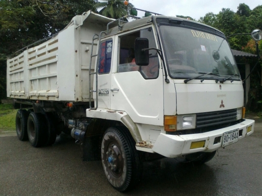 สิบล้อดัมพ์ 2 เพลา MITSUBISHI. ไอ้หลง FN527MA 28,xxxx เครื่อง 190 แรง 6D16 เครื่องสวย กำลังดี ซัซซี่สวย ยางไม่ดี ดัมพ์ยาว 6 เมตร 790,000