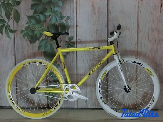 ฟิกซ์เกียร์ GTS GHOST 9.0 ล้อ 700 สีโดนๆ เอาใจวัยรุ่น