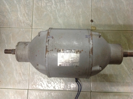 มอเตอร์ 2 แกน 380 โวลล์ สภาพ 70\%