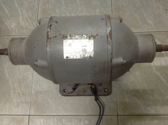 มอเตอร์ 2 แกน 380 โวลล์ สภาพ 70\%