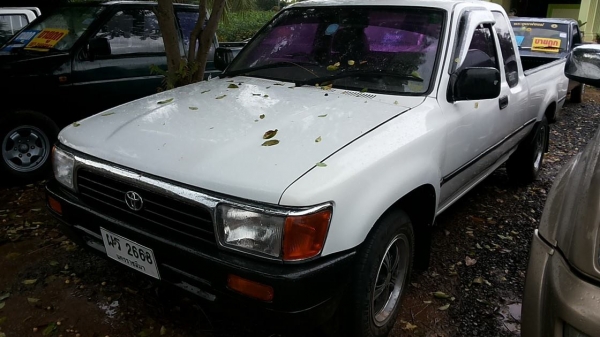 ***ขายแล้วครับขอบคุณ Truck2hand ขายรถสวยพร้อมใช้ ราคาเบาๆ TOYOTA HILUX MIGHTY-X EXTRACAB 2.5 MT ปี 40 โป่ง หน้า-หลังแท้ เครื่องเดิมเกียร์เดิม ฟิตมาใหม่ ช่วงล่างแน่นคัสซีดี ไม่ปะไม่ดาม กระบะสวยพื้นปูกระบะ พ.ธรรมดา แอร์ ยางดี4เส้น รถเคลียร์สีเก็บงานแล้ว สวย