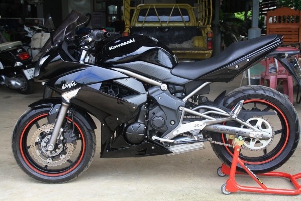 ขาย Ninja 650   ABS ปี 2010 สีดำ สภาพสวย ทะเบียนเต็ม พร้อมโอน 169000