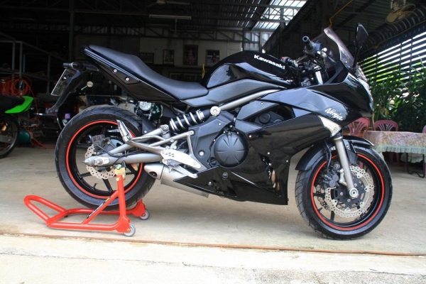 ขาย Ninja 650   ABS ปี 2010 สีดำ สภาพสวย ทะเบียนเต็ม พร้อมโอน 169000