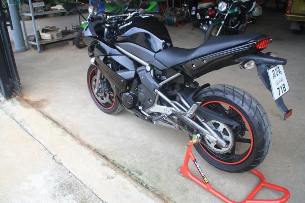 ขาย Ninja 650   ABS ปี 2010 สีดำ สภาพสวย ทะเบียนเต็ม พร้อมโอน 169000