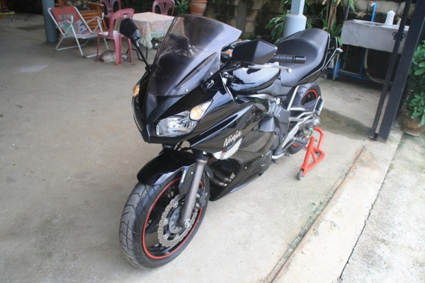 ขาย Ninja 650   ABS ปี 2010 สีดำ สภาพสวย ทะเบียนเต็ม พร้อมโอน 169000