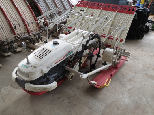 รถดำนาเดินตาม Yanmar 4แถว มือสองจากญี่ปุ่น รถสวย รุ่นใหม่ พร้อมดำ